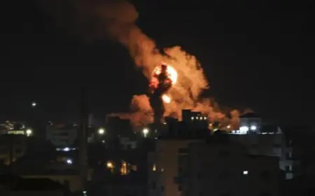 غارات إسرائيلية على لبنان وطائرة مسيرة تخرق الأجواء الإسرائيلية في تصعيد عسكري جديد