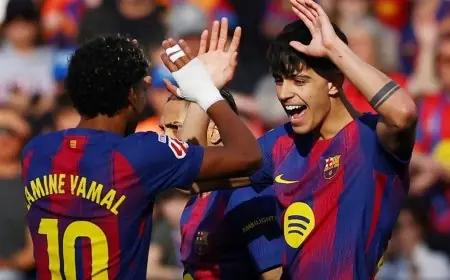 مواهب برشلونة الصاعدة من مواليد 2007 لامين يامال وكوبارسي وبيرنال يشعلون آمال الجماهير