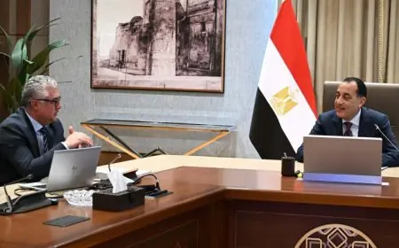 رئيس الوزراء يطلع على تقدم مشروعات المنطقة الاقتصادية لقناة السويس