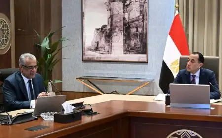 رئيس الوزراء يواصل متابعة ملفات هامة في وزارة الإنتاج الحربي