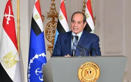 الرئيس السيسي يحضر إفطار الأكاديمية العسكرية المصرية ويؤكد على أهمية الوحدة الوطنية