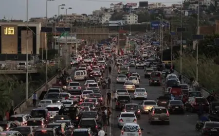 نزوح 500 ألف شخص من لبنان نتيجة غارات إسرائيلية مكثفة