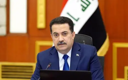 رئيس وزراء العراق يؤكد للرئيس الفرنسي ضرورة تكثيف الجهود لوقف العمليات العسكرية