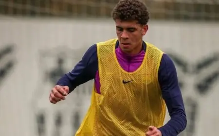 حمزة عبد الكريم يعود للتدريبات مع برشلونة بعد حل الإجراءات البيروقراطية