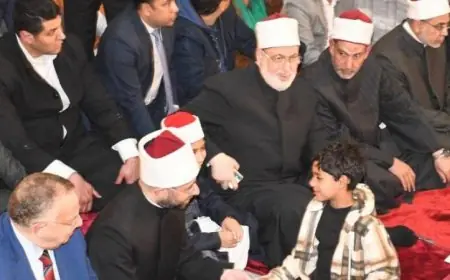 وزير الأوقاف ووكيل الأزهر ونقيب الأشراف يشاركون في احتفالية ذكرى غزوة بدر بمسجد الحسين