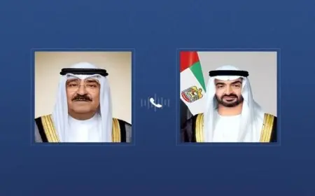 الإمارات والكويت تعلنان استعدادهما الكامل لحماية الأمن والاستقرار في المنطقة