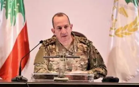 قائد الجيش اللبناني يسلط الضوء على تأثير اعتداءات إسرائيل على تنفيذ خطة الجيش