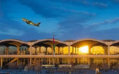 الأردن يشهد ارتفاعًا في الحركة الجوية بالمطارات لتصل إلى 60% من مستويات التشغيل الطبيعية