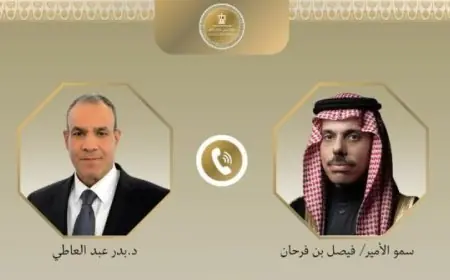 عبد العاطي يتباحث مع نظيره السعودي حول تنسيق المواقف لمواجهة التصعيد العسكري في المنطقة