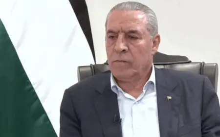 نائب الرئيس الفلسطيني يدعو العالم للتدخل السريع لحماية حقوق الفلسطينيين