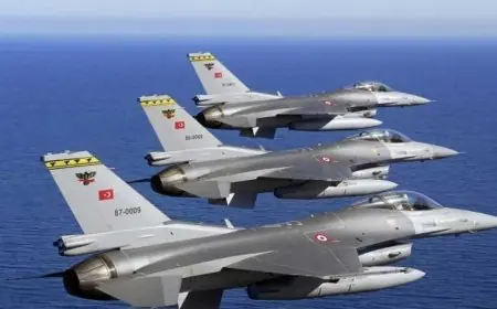 تركيا ترسل 6 طائرات إف 16 لتعزيز الأمن في شمال قبرص