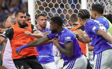 تاريخ جديد في كلاسيكو مينيرو 23 بطاقة حمراء تميز نهائي كروزيرو وأتلتيكو مينيرو