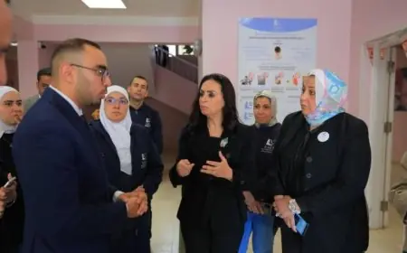 وزيرة التضامن تزور مركز الكفالة للأطفال في 15 مايو لتفقد خدمات الاستقبال والإقامة المؤقتة