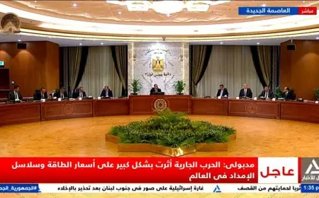 مدبولي يؤكد تأثير الحرب الحالية على ارتفاع أسعار الطاقة والاضطرابات في سلاسل الإمداد العالمية