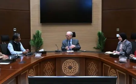 نائب رئيس الوزراء للشئون الاقتصادية يستعرض فرص التعاون مع سفيري ألمانيا والهند