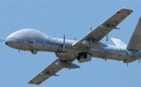 الحرس الثوري الإيراني يعلن اسقاط طائرة مسيرة هيرميس 900 في سماء فارس