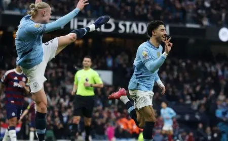 تشكيلة مانشستر سيتي لمواجهة ريال مدريد تتضمن هجوماً رباعياً والغياب الأبرز لمرموش