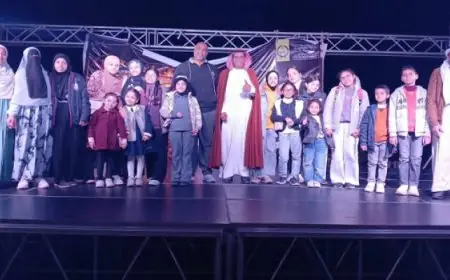 اختتام ليالى رمضان في شمال سيناء بعروض الفنون الشعبية والتنورة ومواهب الأطفال من ق الثقافة