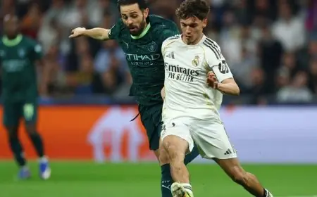 برناردو سيلفا يعبر عن مشاعره بعد هزيمة ريال مدريد التاريخية أشعر بظلام دامس