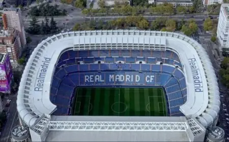 ستاد سانتياجو برنابيو يستعد لاستقبال نهائي الفيناليسيما بين إسبانيا والأرجنتين