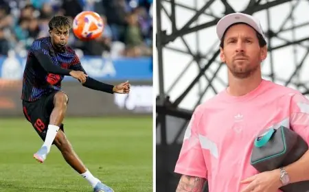 استاد ريال مدريد يستضيف المواجهة المثيرة بين ميسي ويامال