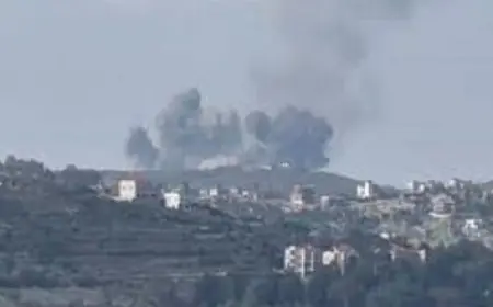 جيش الاحتلال يدمر بشكل كامل منصة صواريخ لحزب الله في جنوب لبنان