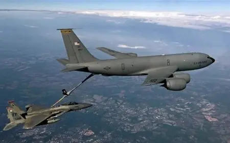 الجيش الأمريكي يعلن عن فقدان طائرة للتزود بالوقود في غرب العراق