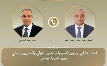 وزير الخارجية يتواصل مع وزير خارجية جيبوتي لتعزيز العلاقات الثنائية