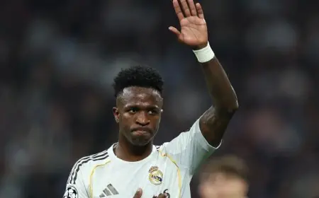 فينيسيوس يسجل أسوأ أرقام ركلات جزاء في تاريخ ريال مدريد بالقرن 21