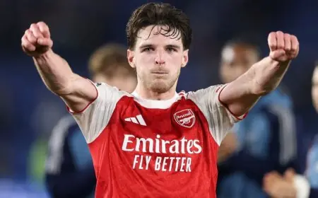 أرسنال يسعى لجعل ديكلان رايس الأعلى أجراً في تاريخ النادي من خلال مفاوضات جديدة