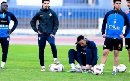 الزمالك يكثف استعداداته لمواجهة أتوهو الكونغولي غدا في الكونفدرالية