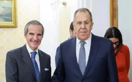 لافروف وجروسي يناقشان التصعيد الأمريكي الإسرائيلي ضد المنشآت النووية الإيرانية