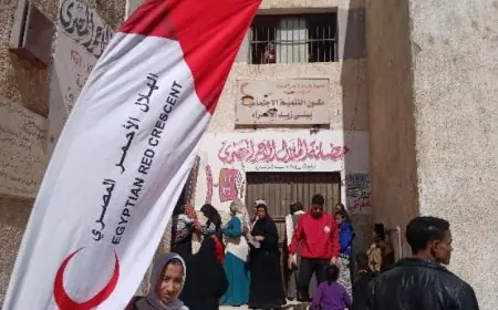 القوافل الطبية في الهلال الأحمر المصري تقدم الرعاية الصحية في 4 محافظات لخدمة الأهالي