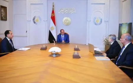 الرئيس السيسي يؤكد أهمية تعزيز جاهزية قناة السويس لمواجهة تداعيات الحرب في المنطقة