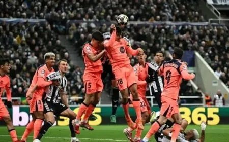 استمتع بمشاهدة مباراة برشلونة ضد نيوكاسل بث مباشر في دوري أبطال أوروبا