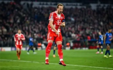 هاري كين يسجل رقمًا قياسيًا تاريخيًا في دوري أبطال أوروبا بعد انتصاره على أتالانتا