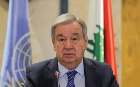 جوتيريش يدعو الولايات المتحدة وإسرائيل لإنهاء الحرب في إيران الآن