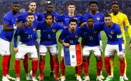 ديشامب يكشف عن تشكيل منتخب فرنسا لمواجهتي البرازيل وكولومبيا ومبابي يتصدر الهجوم