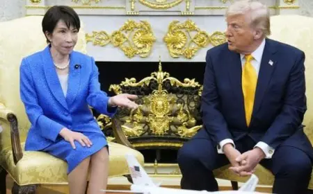 ترامب يتوقع دور اليابان في تعزيز الأمن بمضيق هرمز