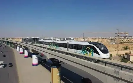 النقل تكشف عن المونوريل كحل فعال للنقل السريع والآمن لتخفيف الازدحامات المرورية وحماية البيئة