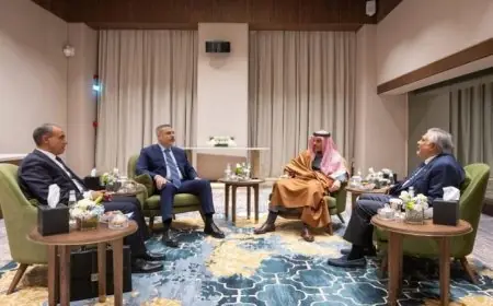 وزير الخارجية يناقش القضايا الإقليمية في اجتماع رباعي مع وزراء خارجية السعودية وتركيا وباكستان