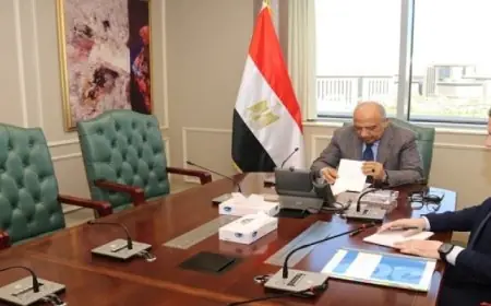 وزير الكهرباء يلتقي برئيس المحطات النووية لمتابعة تطورات مشروع الضبعة النووي