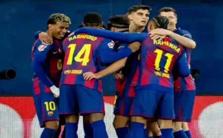 برشلونة يبقى في صدارة الدوري الإسباني بينما ريال مدريد يستمر في مطاردته القوية