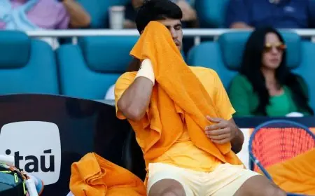 ألكاراز يغادر بطولة ميامي في سلوك مفاجئ ويعبر عن رغبته في العودة إلى المنزل