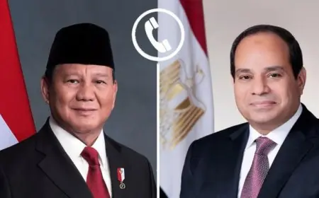 الرئيس السيسي يناقش مع نظيره الإندونيسي الأوضاع الإقليمية في الشرق الأوسط عبر الهاتف