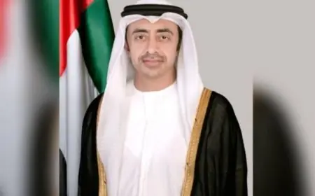 وزير خارجية الإمارات يناقش التطورات الإقليمية مع وزراء دول عربية بارزة