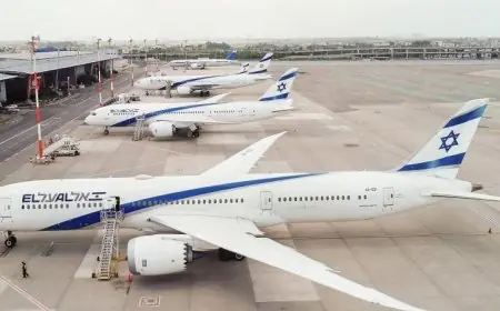 شركات الطيران الإسرائيلية تشهد تقليصاً حاداً في العمليات بسبب القيود الجديدة بمطار بن جوريون