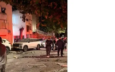 شظية صاروخية تصيب شخصاً في شمال إسرائيل