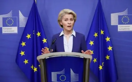 رئيسة المفوضية الأوروبية تشدد على أهمية السلام لإنهاء النزاع في إيران