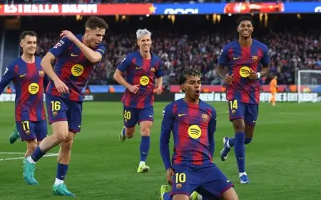 عرض استثنائي من الدوري السعودي للاعب وسط برشلونة